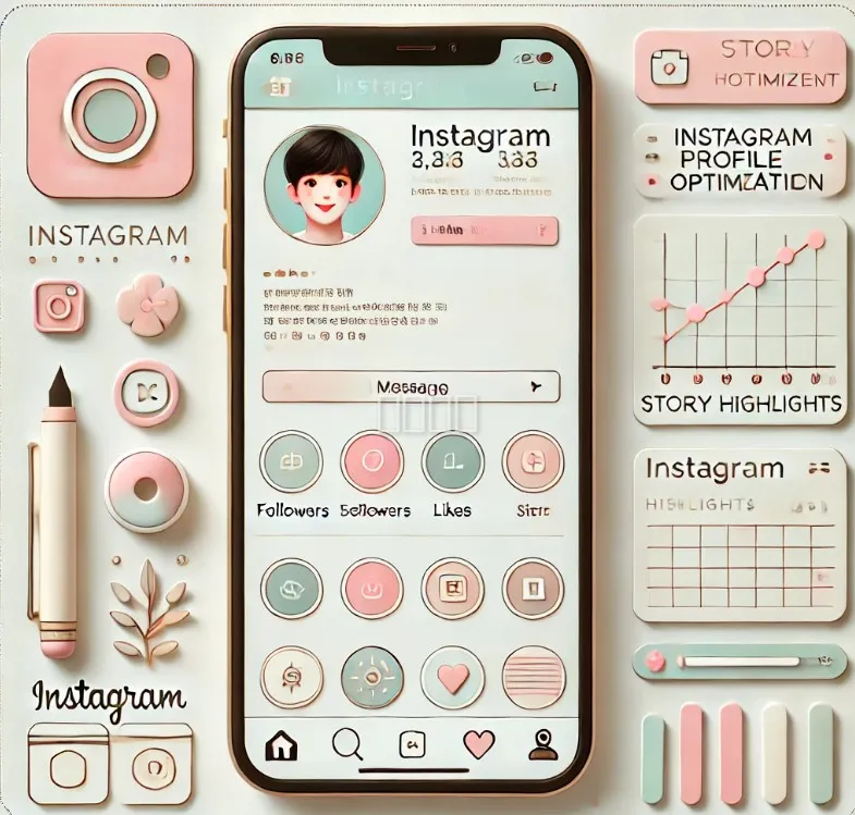 인스타 팔로워, 프로필 세팅만 바꿔도 달라집니다